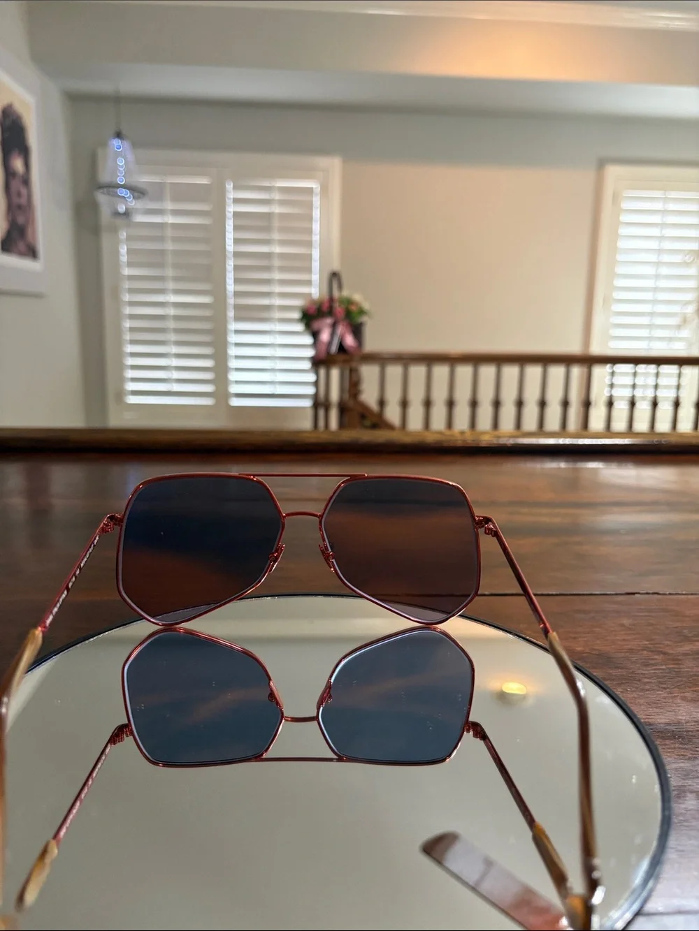 GREY ANT Megaflast Flat: Pink & Copper Men’s Sunglasses